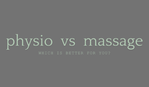 Physiotherapy Vs Massage Therapy – Which is Better for Me?